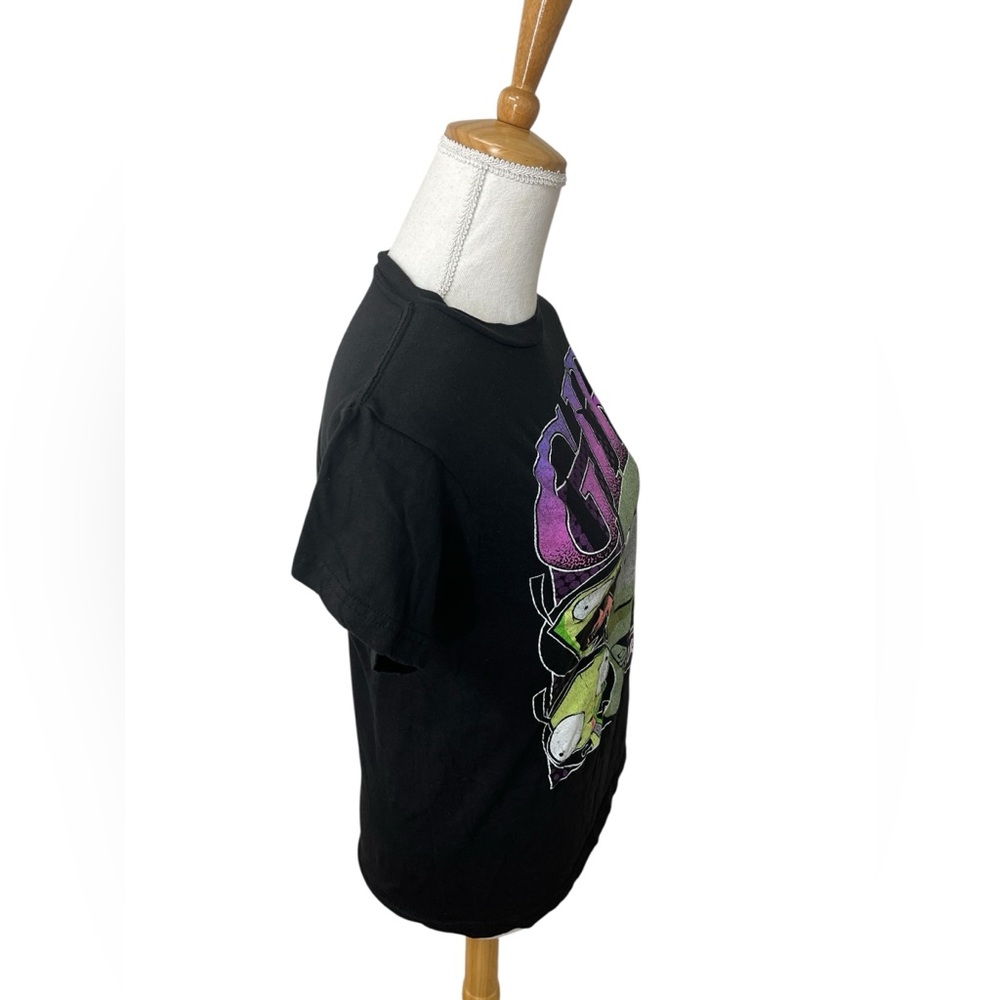 Nickelodeon GIR SHIRT WOMENS SIZE XS BLACK GRAPHIC TEE 2023 - Picture 5 of 13